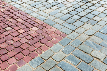 Fototapeta premium architectural street details in riga, latvia