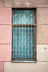 architectural street details in riga, latvia