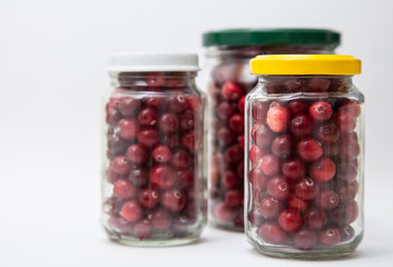 Fototapeta na wymiar Cranberries