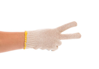 Thin work gloves