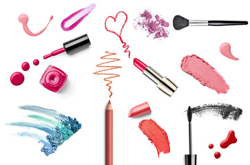 make up beauty lipstick nail polish liquid powder mascara pencil