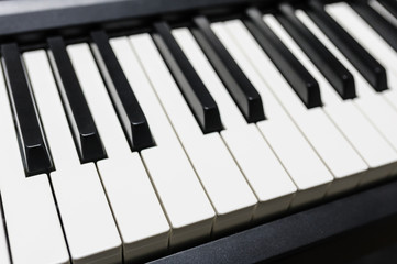 Piano close-up