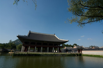 Naklejka premium 한국전통이미지