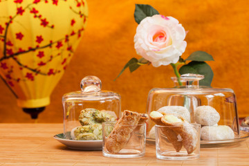 italian cookies - Italienische Kekse und Nüsse