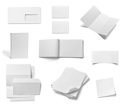 envelope book card leaflet template business