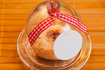 italian cookie - Italienischer Keks mit Erdbeere