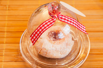 italian cookie - Italienischer Keks mit Erdbeere