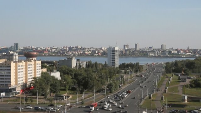 City panorama. Kazan, Tatarstan