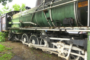 Fototapeta na wymiar historic steam train