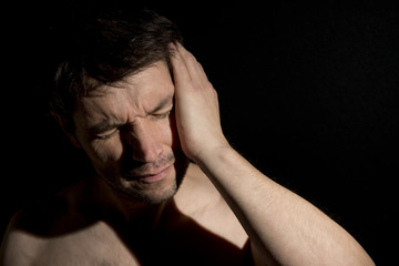 Man Suffering with Pain