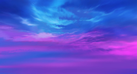 Obraz premium 풍경일러스트