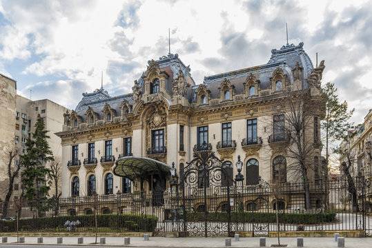 Cantacuzino Palace nowadays George Enescu National Museum in Buc
