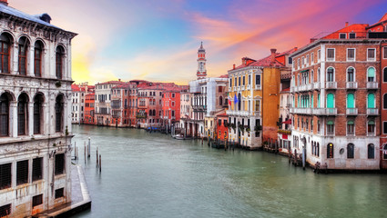 Venice - Rialto bridge and Grand Canal