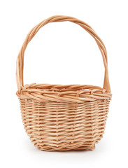 Basket isolated on white background