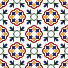 Seamless abstract ethnic ornament