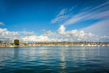 Obraz na płótnie Canvas Beacon Bay, in Newport Beach, California.