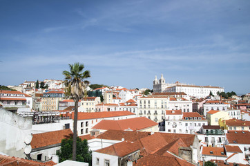 Fototapeta na wymiar Alfama Lisbonne