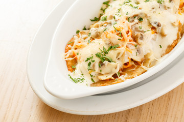 roasted vegetables with meat