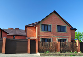 Obraz premium Beautiful new house