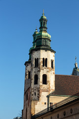 Fototapeta na wymiar St. Andrew's Church in Cracow. Poland