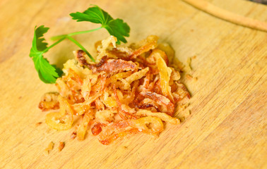 Fried onions