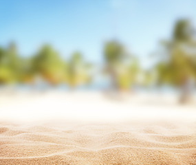 Sandy beach