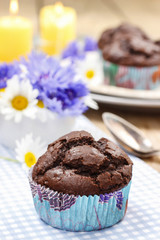 Chocolate muffins