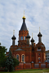 Fototapeta na wymiar Church Transfiguration of the Savior in Bryansk