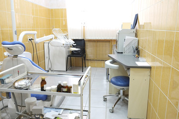 Dental clinic interior