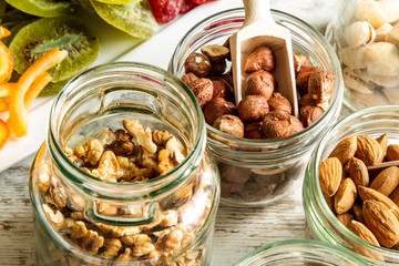Selection of dried fruits