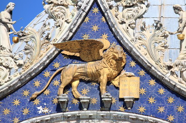 Winged lion of Venice