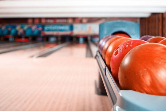 Leisure time in bowling club
