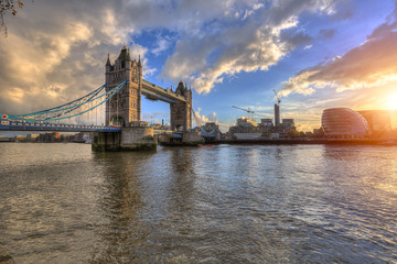 Fototapeta na wymiar Tower Bridge ,London,UK
