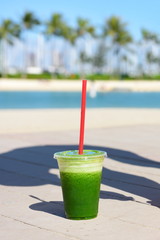 Green spinach vegetable smoothie healthy lifestyle