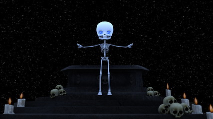 Obraz premium 骸骨