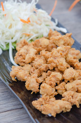 deep fried chicken tendons