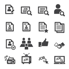 job icon set