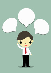 businessman thinking