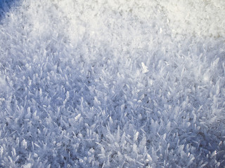 Winter snow texture