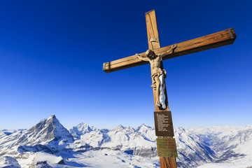 Zermatt, view of the Matterhorn - Swiss Alps