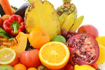 新鮮な野菜と果物