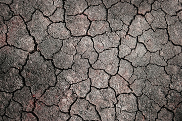 cracked ground for background