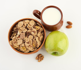 breakfast on table