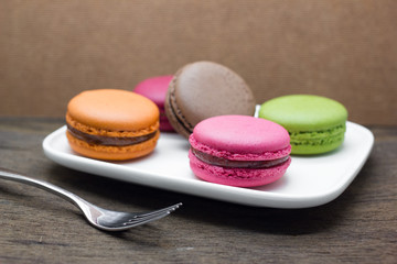 French macaroon.