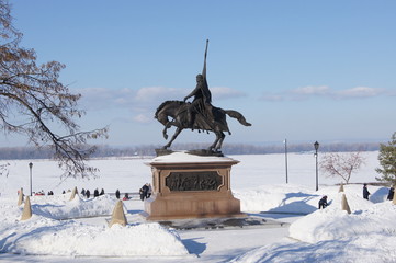 Памятник князю Григорию Засекину в Самаре