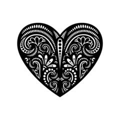 Vector Deco Abstract Heart. Hand Drawing Patterned Design