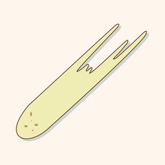 Space Meteorite theme element vector,eps