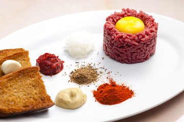 sirloin steak tartare