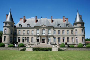Fototapeta na wymiar Chateau de Haroue, near Nancy, France