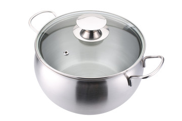 Кастрюля, нержавейка с крышкой
